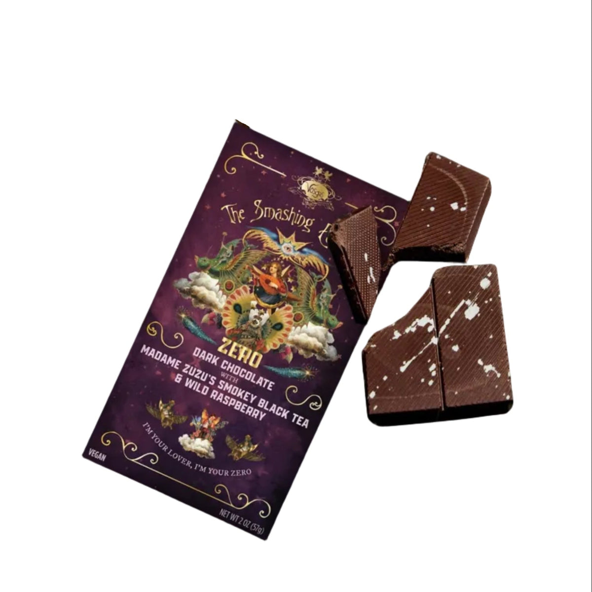 Smashing Pumpkins X Vosges Raspberry Black Tea Chocolate Bar – The