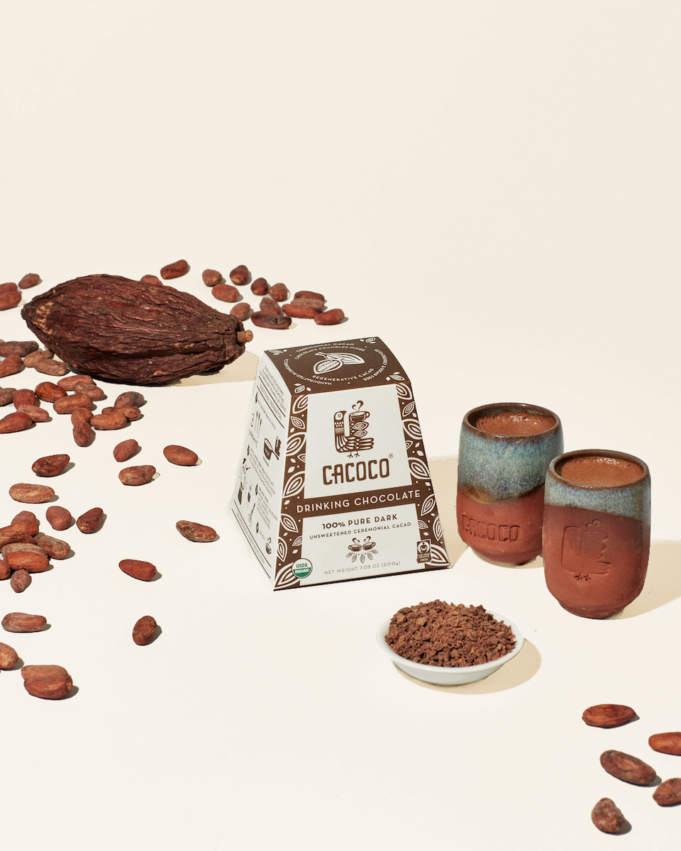 100% Pure Dark Drinking Chocolate – The Chocolate Dispensary