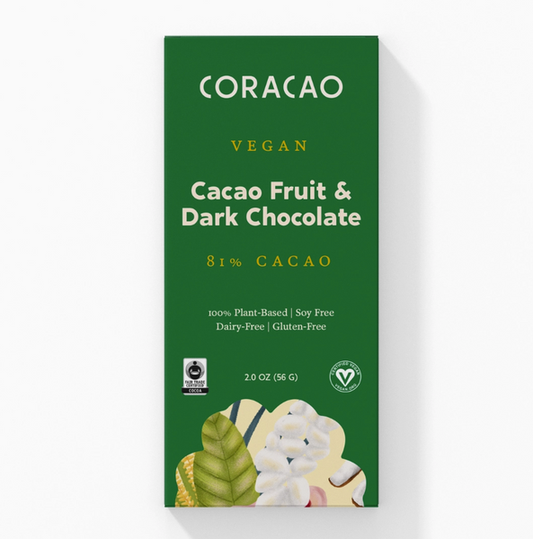 Vegan Cacao Fruit Dark Chocolate 81% – The Chocolate Dispensary