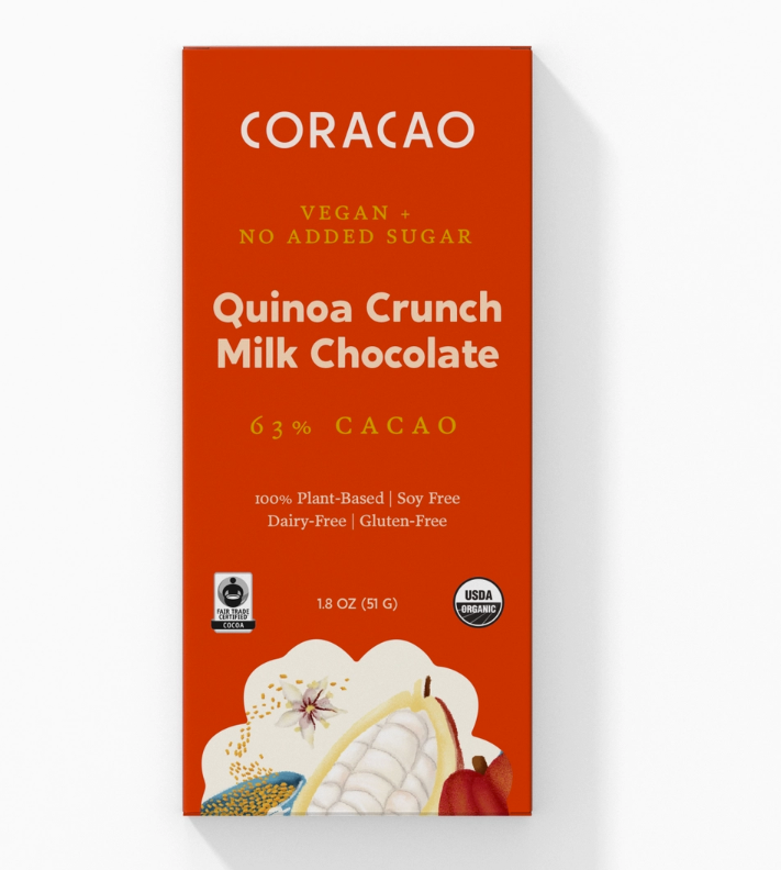 Quinoa Crunch Milk Chocolate 63% – The Chocolate Dispensary
