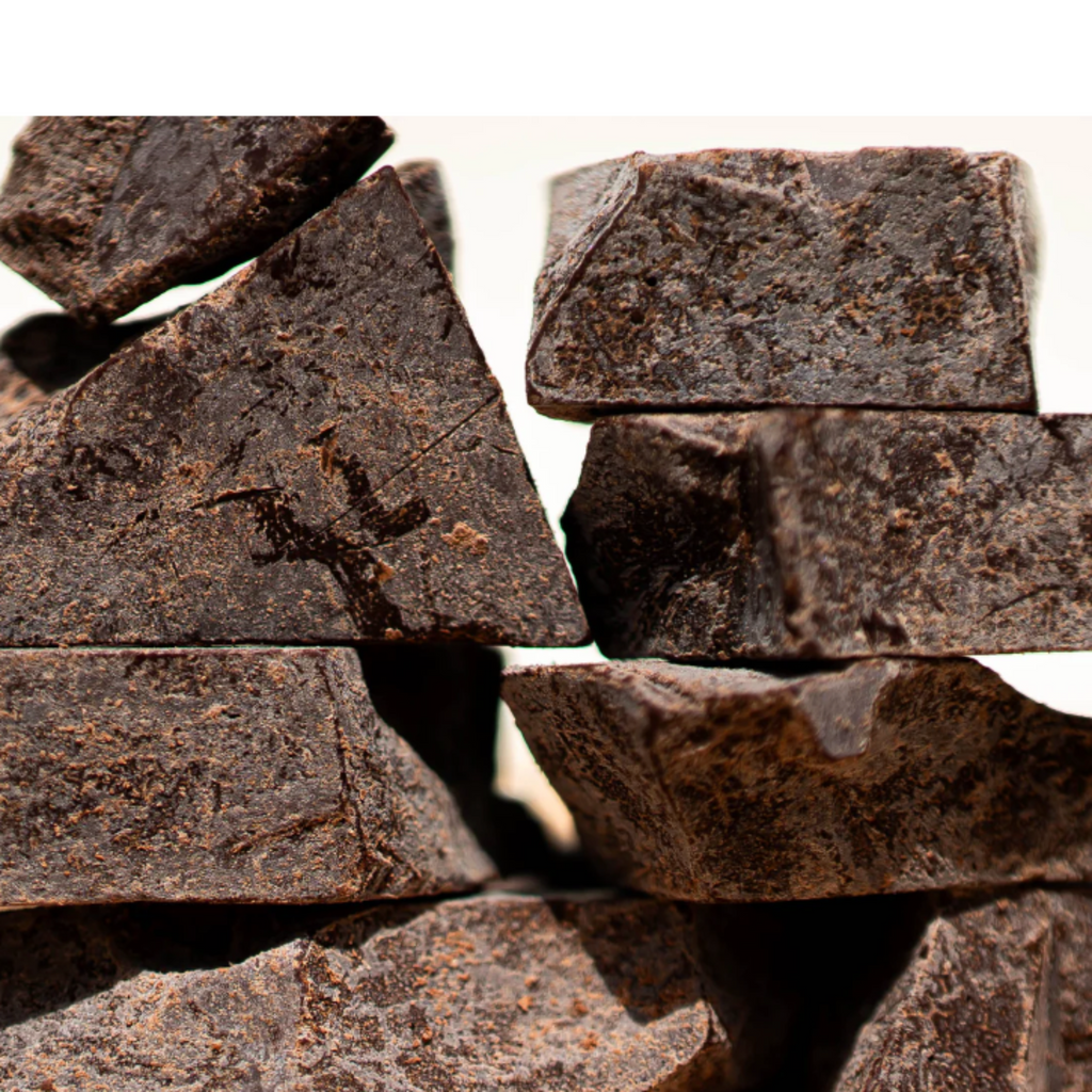 Cacao Portal "Wild Flower" Ceremonial-Grade Cacao Chunks chucnk against a white background