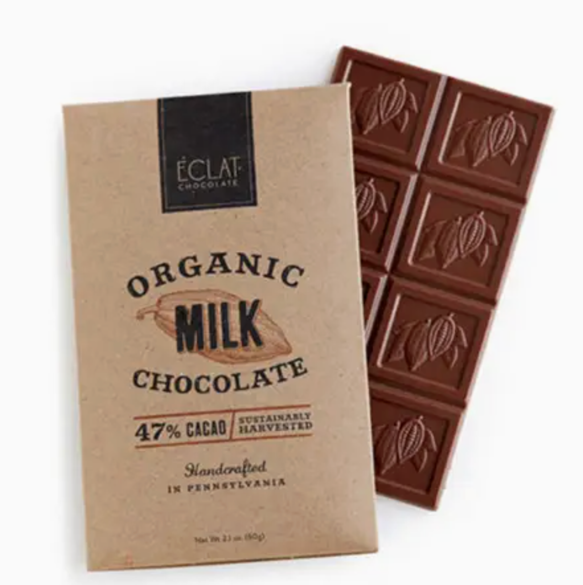 Organic Milk Chocolate Bar – The Chocolate Dispensary