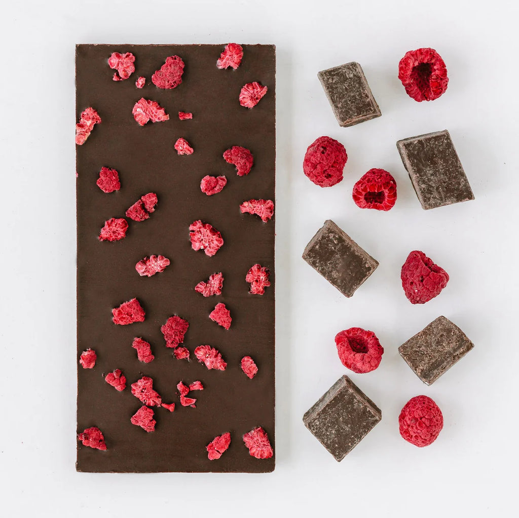 Unwrapped Bedazzle Berry against a white background