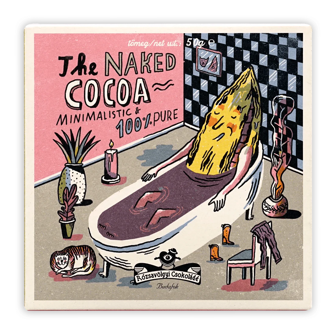 cocoa*ページ The Naked Cocoa 100% – The Chocolate Dispensary